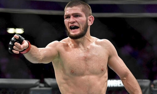 Хабиб Нурмагомедов «размазывает» казаха в UFC! Узнайте подробности!