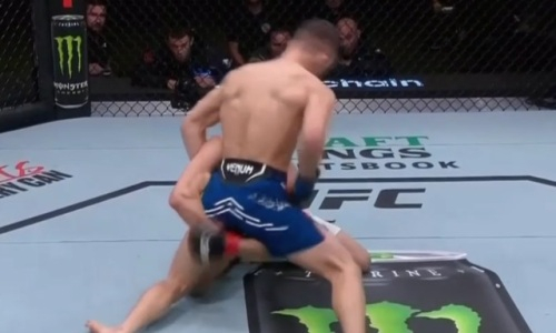 Шок! Казахстанский дебютант нокаутировал брата Хабиба на UFC!