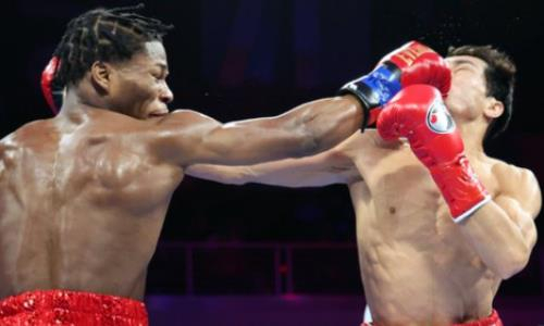 Узбекский Боксер Нокаутирован за 7 Секунд! Видео на Almatyboxing.kz