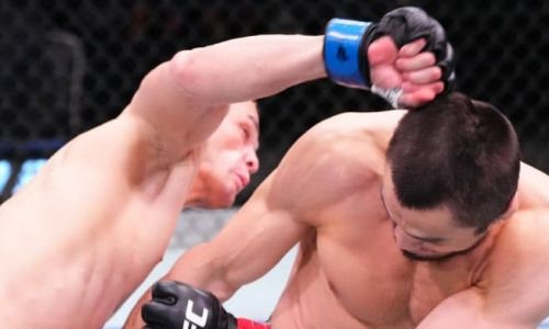 «Яркое выступление»: Казахстанский дебютант UFC шокирует!