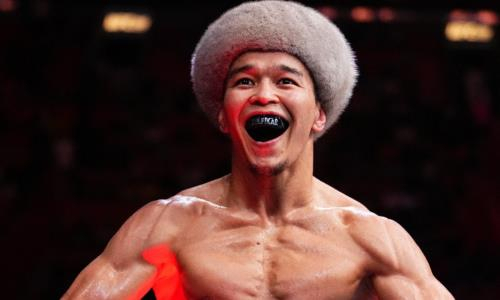 Асу Алмабаеву вызвали на бой с «Монстром» после 2-ой победы в UFC!