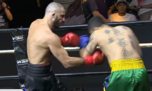 Боксер из России нокаутировал соперника за 55 секунд! Видео на Almatyboxing.kz