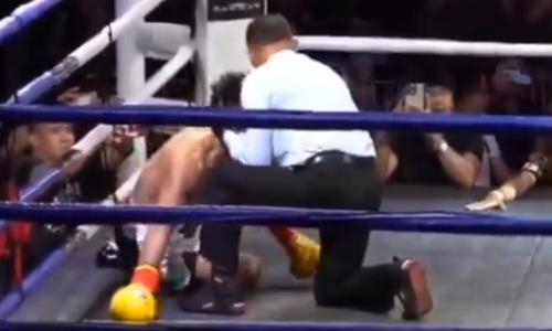 Шок! Нокаут в 1-м раунде боя за титул WBO! Видео на Almatyboxing.kz